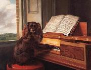 Philip Reinagle Portrait of an Extraordinary Musical Dog oil painting artist